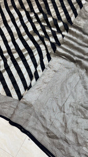 Khaddi Georgette Handloom Banarasi Saree - The Handlooms