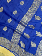 Pure Georgette Banarasi Saree - The Handlooms