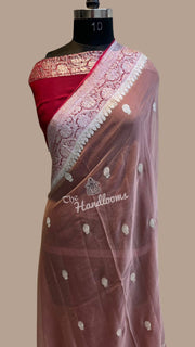 Pure Georgette Banarasi Saree - The Handlooms