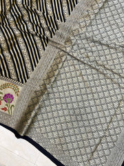 Pure Chiffon Khaddi Banarasi Saree - The Handlooms