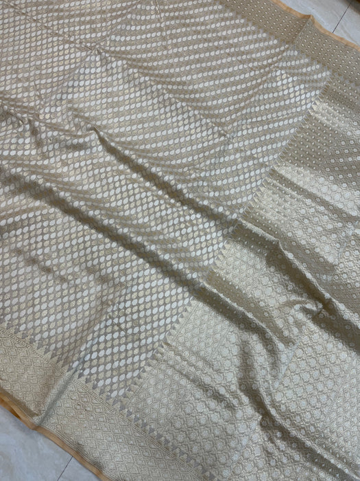 Pure Cotton Banarasi Brocade Handloom Saree