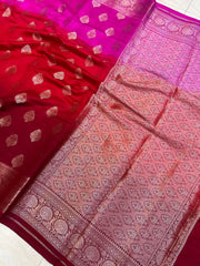 Pure Chiniya Silk Handloom Banarasi Saree - The Handlooms