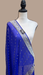 Pure Khaddi Georgette Dupatta - water zari - The Handlooms