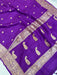Tussar Georgette Handloom Banarasi Saree - All over kadua work - The Handlooms