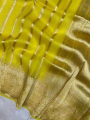 Pure Kora Handloom Banarasi Saree - The Handlooms