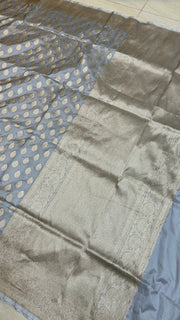 Pure Katan Silk Handloom Dupatta - The Handlooms