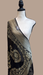 Pure Khaddi Georgette Dupatta - water zari - The Handlooms