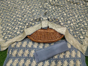 Khaddi Georgette Banarasi Dress material - The Handlooms