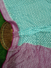 Pure Khaddi Georgette Banarasi Saree - The Handlooms