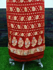 Khaddi Georgette Banarasi Dress material - The Handlooms