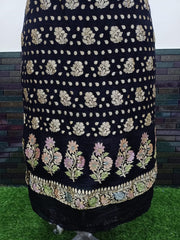 Khaddi Georgette Banarasi Dress material - The Handlooms