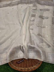 Pure Georgette Banarasi Saree - The Handlooms