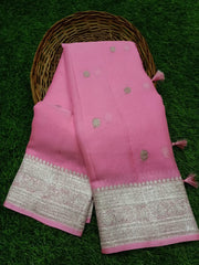 Pure Georgette Banarasi Saree - The Handlooms