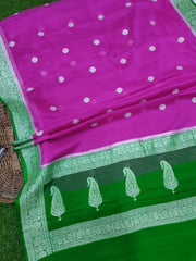 Pure Georgette Banarasi Saree - The Handlooms