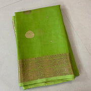 Pure Kora Handloom Banarasi Saree - The Handlooms