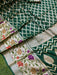 Green Pure Chiffon Khaddi Banarasi Saree - The Handlooms