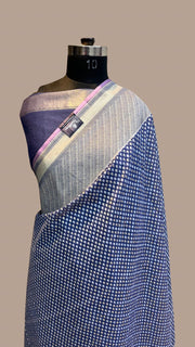 Pure Cotton Banarasi Brocade Handloom Saree - The Handlooms