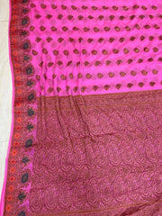 Pure Chiffon Khaddi Banarasi Saree - The Handlooms