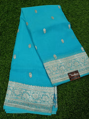 Pure Georgette Banarasi Saree - The Handlooms
