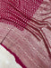 Hot Pink Khaddi Georgette Handloom Banarasi Saree - The Handlooms