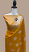 Golden Yellow Pure Chiniya Silk Banarasi Saree - The Handlooms