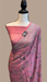 Pure Georgette  Digital Print with Chikankari Handloom Banarasi Saree - The Handlooms