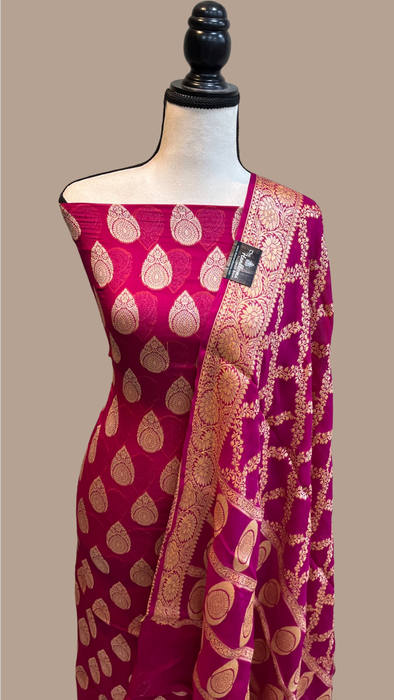Aanzara Meher Wholesale Japan Chiffon Dress Material - textiledeal.in