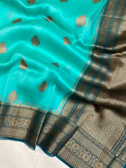 Pure Kora Handloom Banarasi Saree - The Handlooms