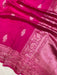 Pure Chiniya Silk Handloom Banarasi Saree - All over kadua motifs - The Handlooms