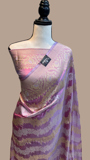 Pure Katan Silk Banarasi Handloom Saree - All Over Sona Roopa Work - The Handlooms