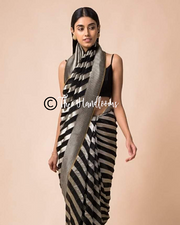 Pure Khaddi Georgette Banarasi Saree - The Handlooms