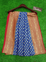 Khaddi Georgette Banarasi Saree -  Antique zari - The Handlooms