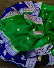 Pure Georgette Banarasi Saree - The Handlooms