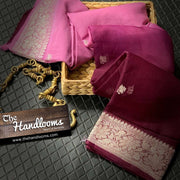 Pure Georgette Banarasi Saree - The Handlooms