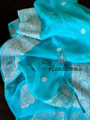 Pure Georgette Banarasi Saree - The Handlooms