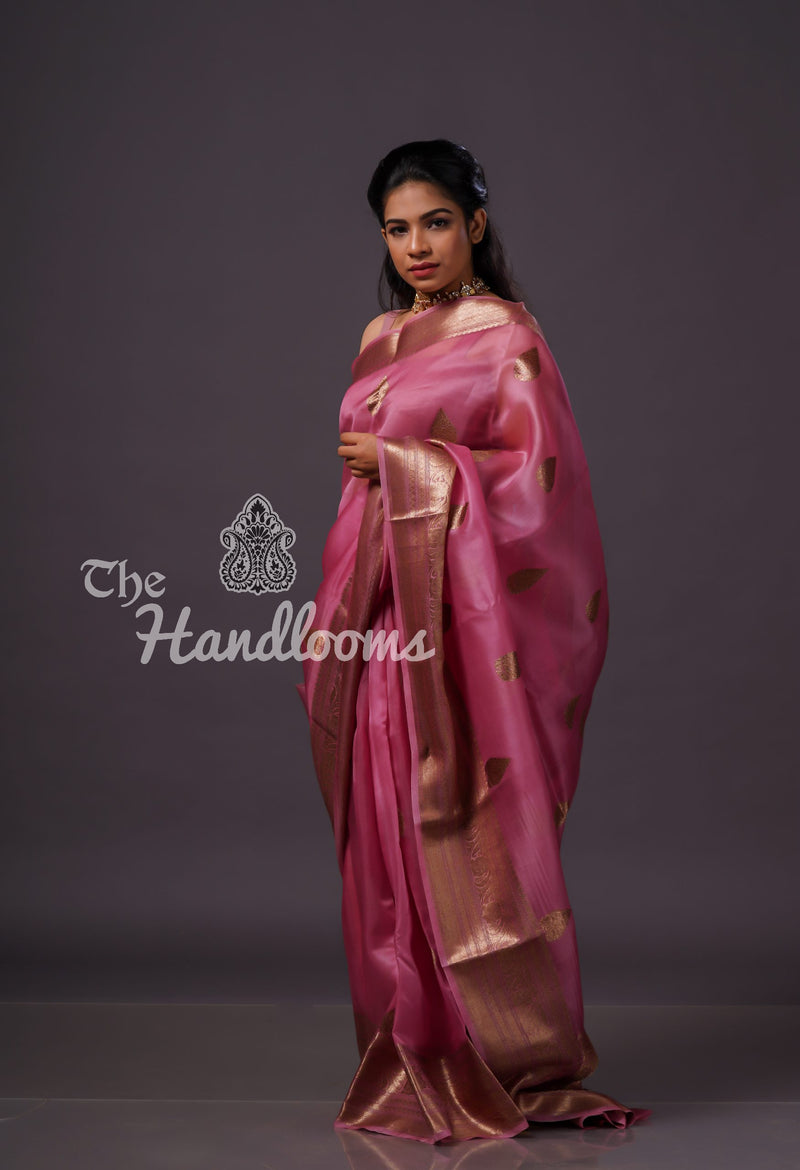 Pure Kora Handloom Banarasi Saree - The Handlooms