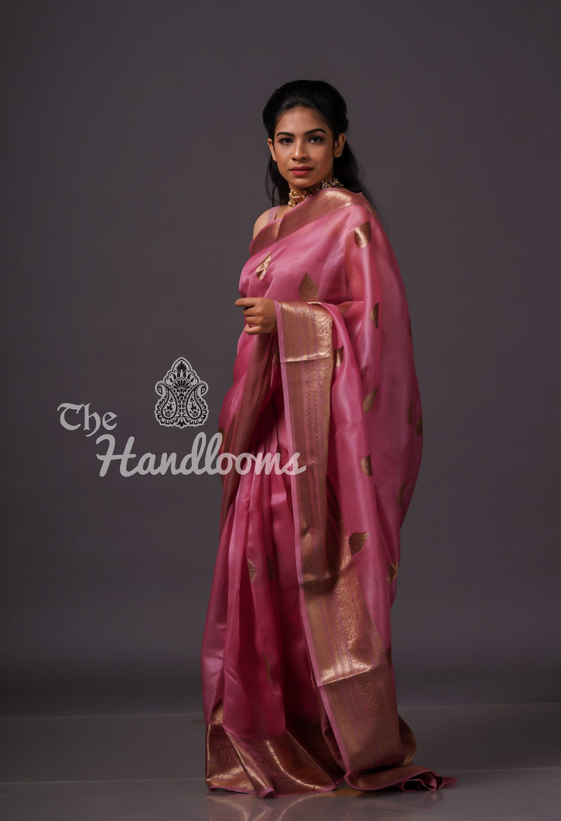 Pure Kora Handloom Banarasi Saree - The Handlooms