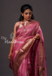 Pure Kora Handloom Banarasi Saree - The Handlooms