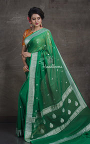 Pure Georgette Banarasi Saree - The Handlooms