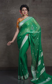 Pure Georgette Banarasi Saree - The Handlooms