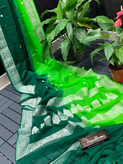 Pure Georgette Banarasi Saree - The Handlooms