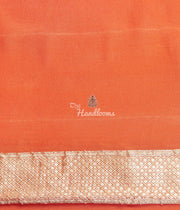 Khaddi Georgette Banarasi Saree -  Gold zari - The Handlooms