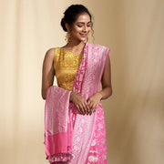 Khaddi Georgette Banarasi Saree - The Handlooms