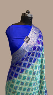 Pure Chiffon Khaddi Banarasi Saree - The Handlooms