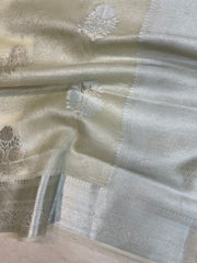 Pure Kora Handloom Banarasi Saree - The Handlooms