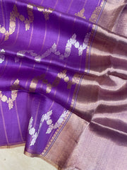 Pure Kora Handloom Banarasi Saree - The Handlooms