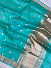 Pure Kora Handloom Banarasi Saree - The Handlooms